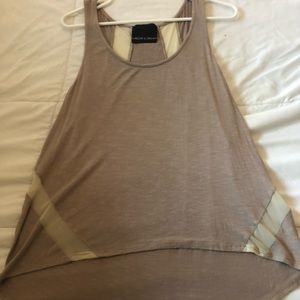 Flowy racerback top